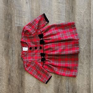 Plaid Baby Coat